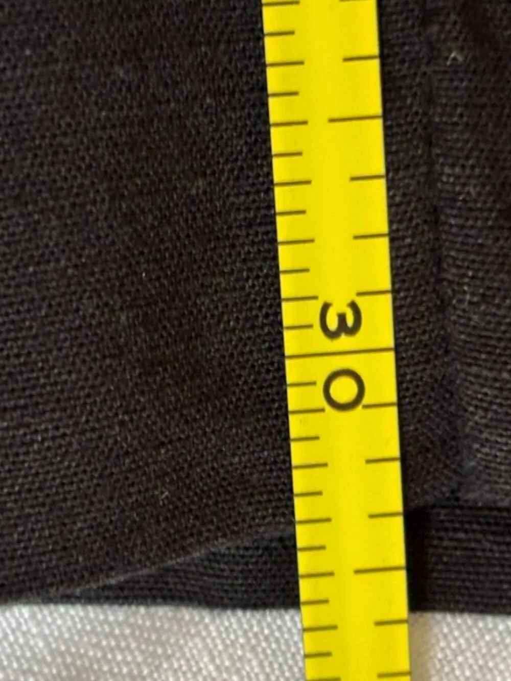 H & M SIZE 8 black high waisted wide leg linen blend pants Flowy Trousers Summer